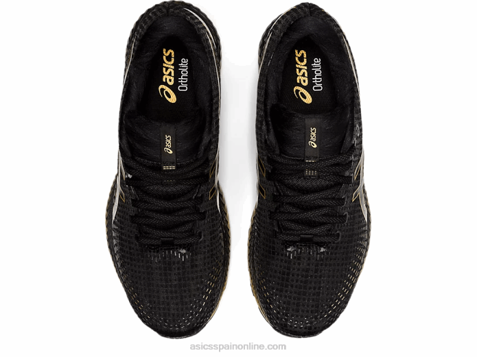 gel-saiun Asics 4L681739 negro/oro puro
