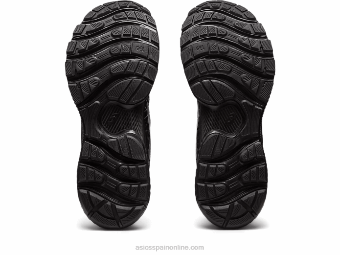gel-saiun Asics 4L68509 negro/plata pura