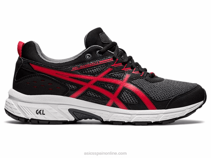 gel-sangaku 2 Asics 4L68592 metrópolis/rojo eléctrico