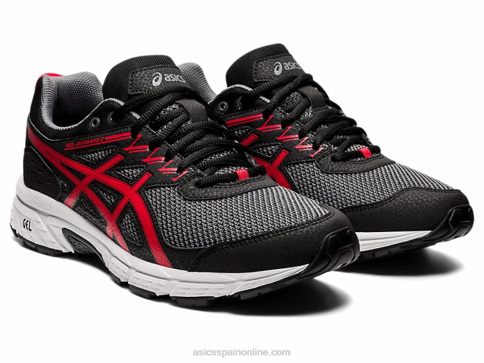 gel-sangaku 2 Asics 4L68592 metrópolis/rojo eléctrico