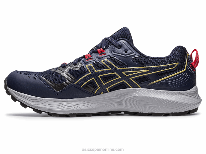 gel-sonoma 7 Asics 4L68116 medianoche/rojo eléctrico