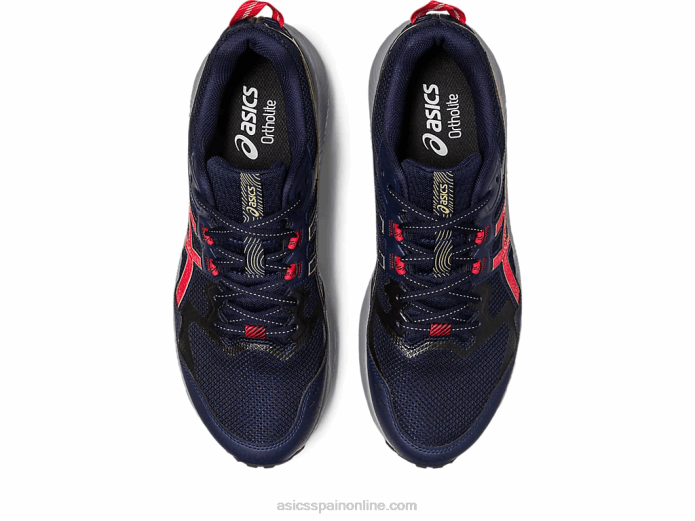 gel-sonoma 7 Asics 4L68116 medianoche/rojo eléctrico