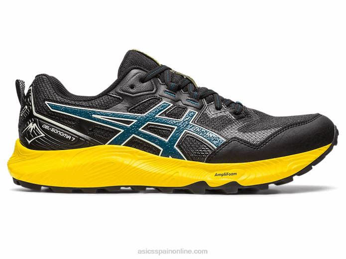 gel-sonoma 7 Asics 4L68254 gris grafito/verde azulado tinta