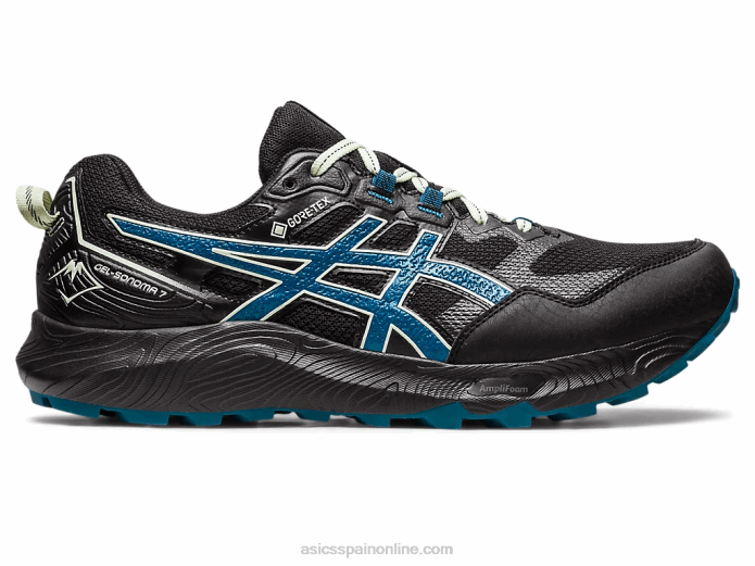gel-sonoma 7 gtx Asics 4L68244 negro/tinta verde azulado