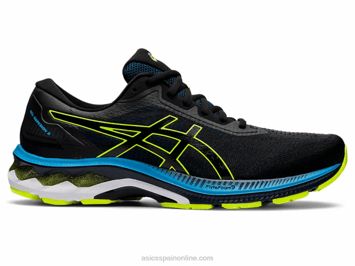 gel-superion 5 Asics 4L68687 azul francés/amarillo de seguridad