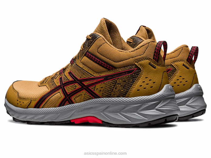 gel-venture 9 mt Asics 4L68121 bronceado presidio/rojo eléctrico