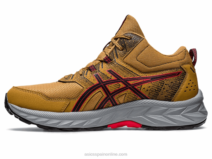 gel-venture 9 mt Asics 4L68121 bronceado presidio/rojo eléctrico