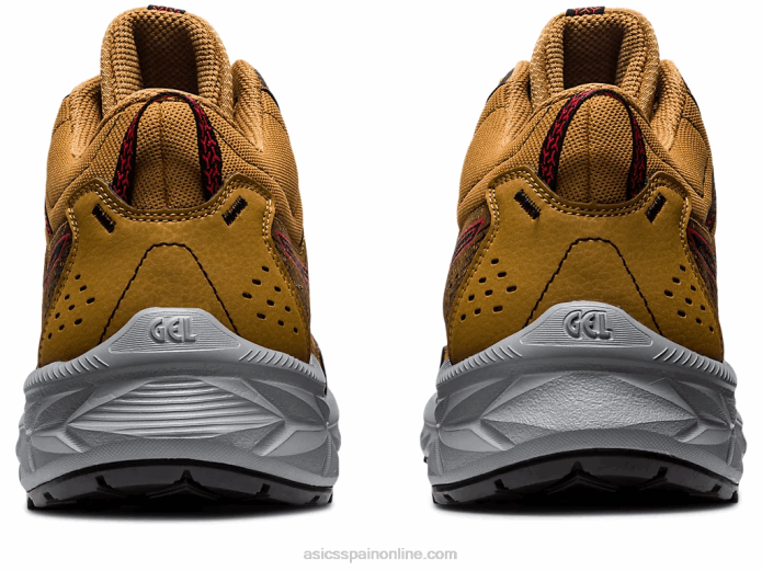 gel-venture 9 mt Asics 4L68121 bronceado presidio/rojo eléctrico