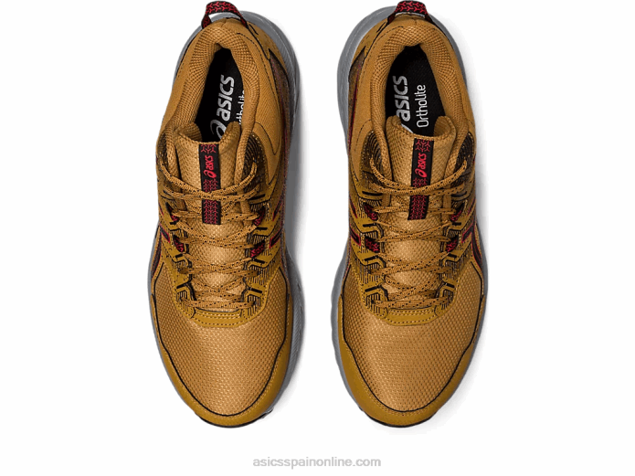 gel-venture 9 mt Asics 4L68121 bronceado presidio/rojo eléctrico