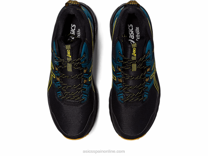 gel-venture 9 mt Asics 4L68125 negro/amarillo dorado