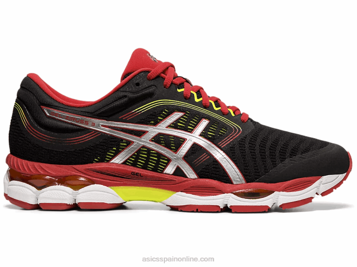 gel-ziruss 3 Asics 4L682103 negro/rojo veloz