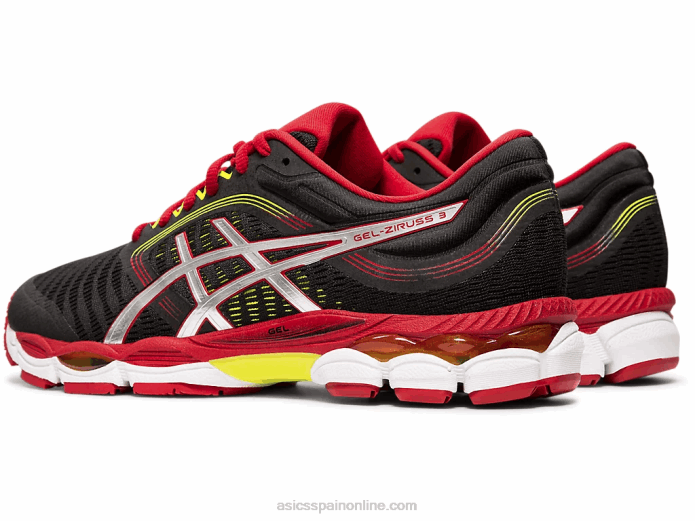 gel-ziruss 3 Asics 4L682103 negro/rojo veloz