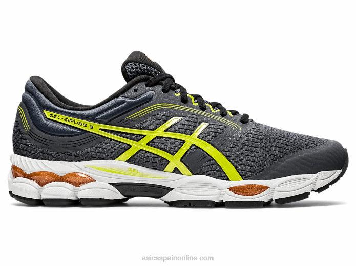 gel-ziruss 3mx Asics 4L682014 gris portador/ralladura de lima