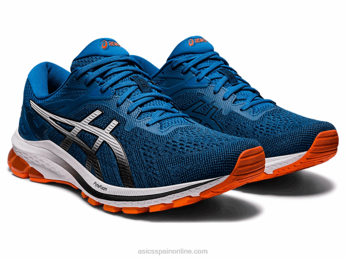 gt-1000 10 extra ancho Asics 4L681940 azul renacido/negro