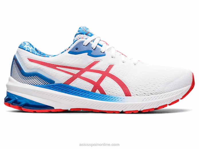 gt-1000 11 Asics 4L681278 blanco/rojo eléctrico