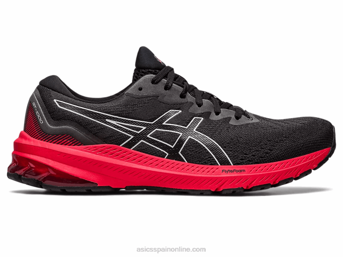 gt-1000 11 Asics 4L68425 negro/rojo eléctrico