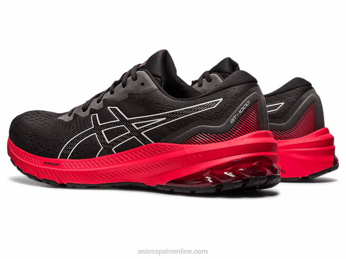 gt-1000 11 Asics 4L68425 negro/rojo eléctrico