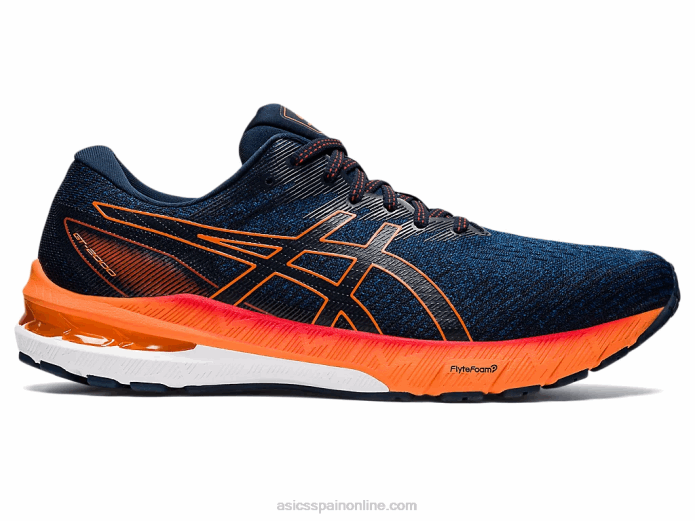 gt-2000 10 Asics 4L681474 azul mako/naranja impactante