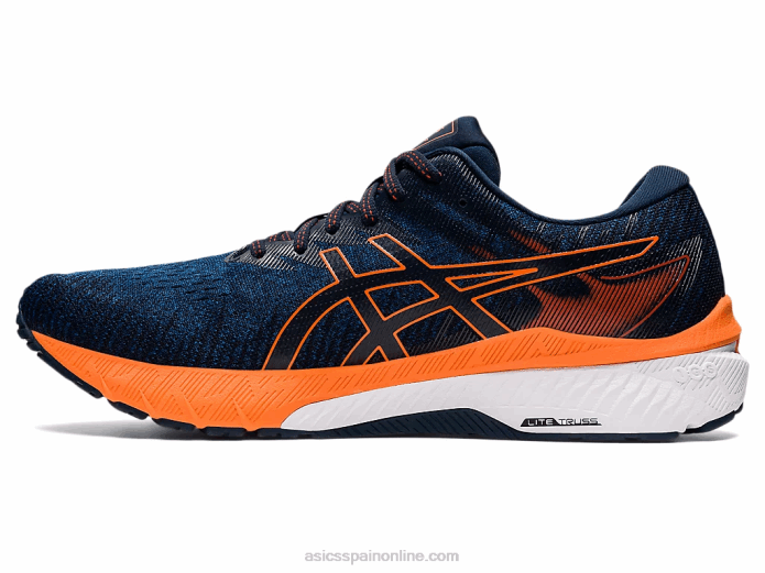 gt-2000 10 Asics 4L681474 azul mako/naranja impactante