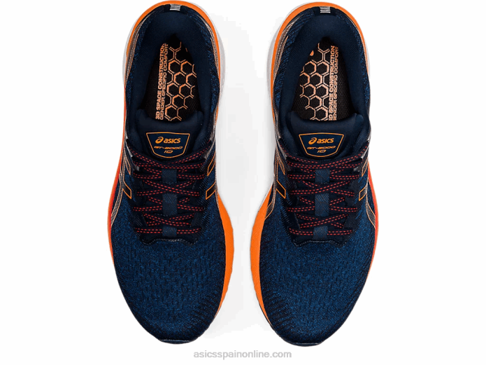 gt-2000 10 Asics 4L681474 azul mako/naranja impactante