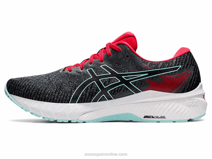 gt-2000 10 Asics 4L681695 metrópolis/rojo eléctrico