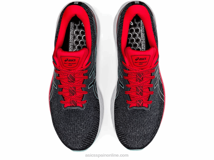 gt-2000 10 Asics 4L681695 metrópolis/rojo eléctrico