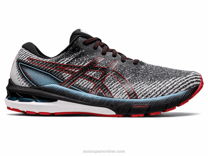 gt-2000 10 Asics 4L681858 negro/rojo veloz