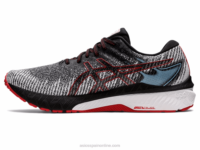 gt-2000 10 Asics 4L681858 negro/rojo veloz