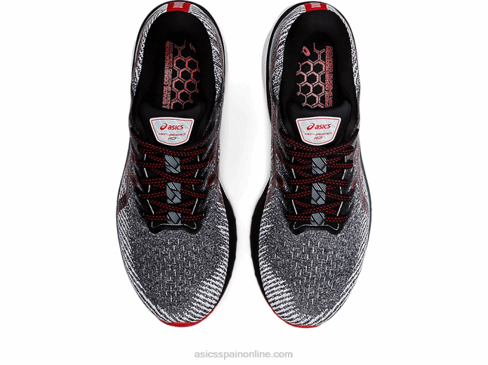 gt-2000 10 Asics 4L681858 negro/rojo veloz