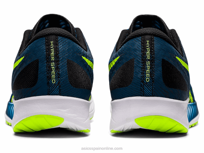 hipervelocidad Asics 4L681455 azul mako/verde peligro