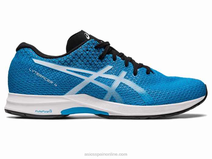 lyteracer 4 de ancho Asics 4L68115 isla azul/blanco