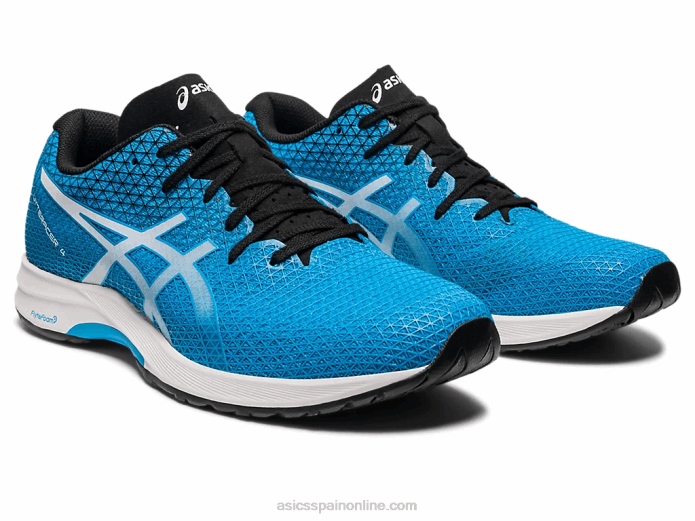 lyteracer 4 de ancho Asics 4L68115 isla azul/blanco