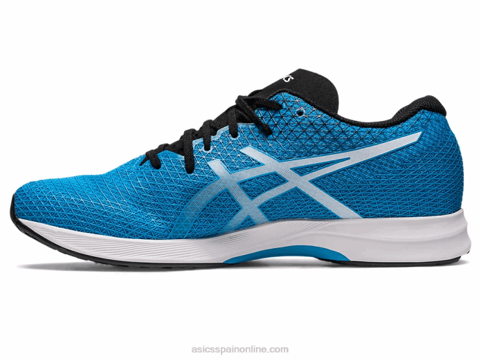 lyteracer 4 de ancho Asics 4L68115 isla azul/blanco