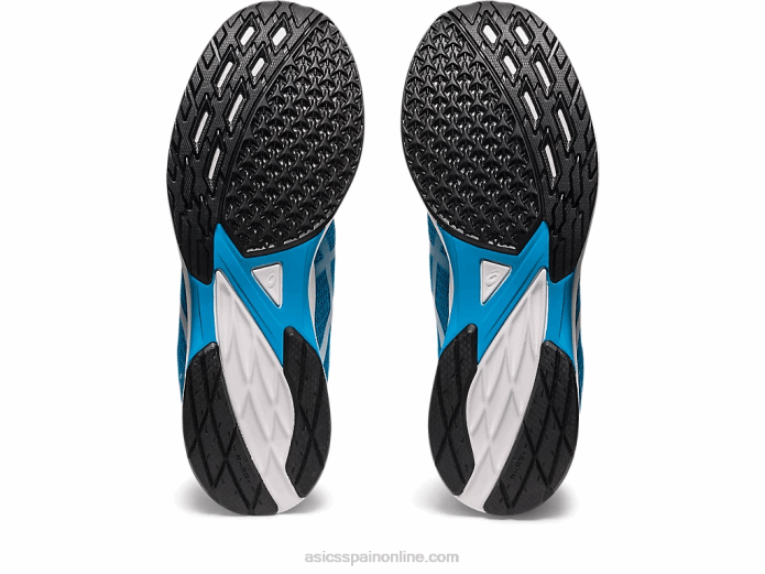 lyteracer 4 de ancho Asics 4L68115 isla azul/blanco