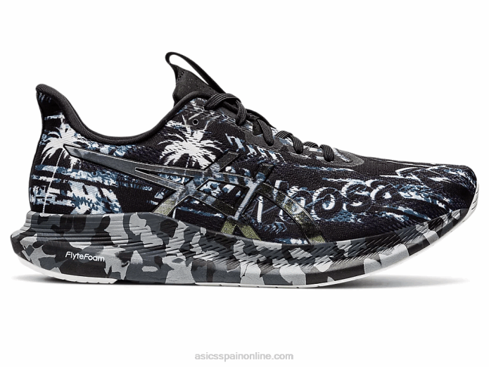 noosa tri 14 Asics 4L681027 negro/plata pura
