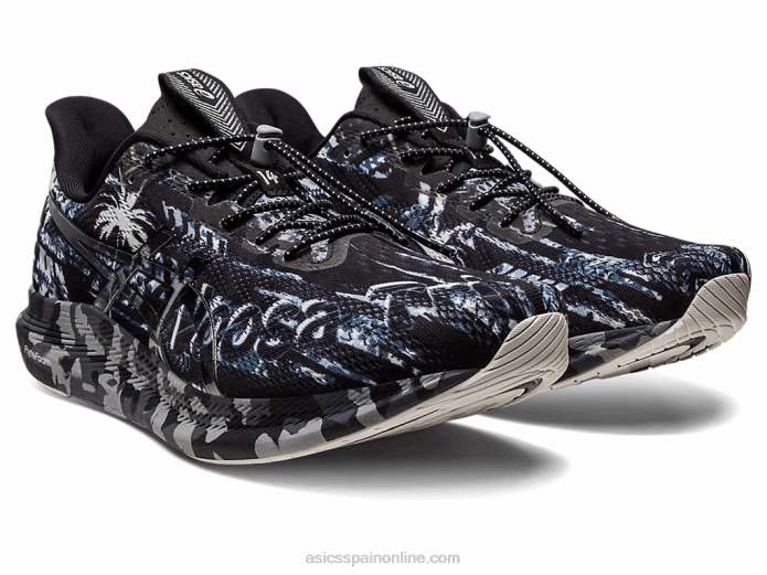 noosa tri 14 Asics 4L681027 negro/plata pura