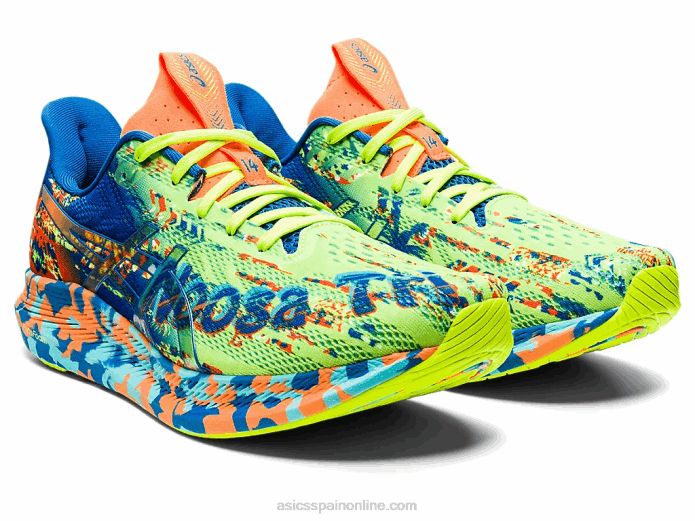 noosa tri 14 Asics 4L681046 unidad de peligro verde/lago