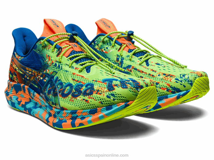 noosa tri 14 Asics 4L681046 unidad de peligro verde/lago