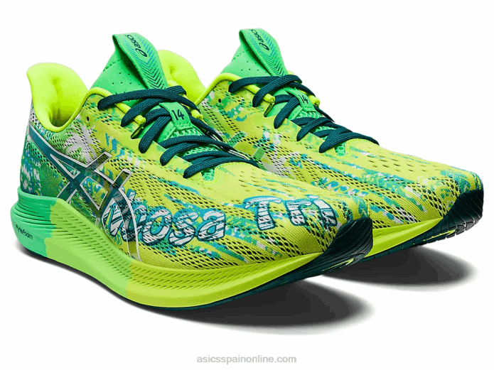 noosa tri 14 Asics 4L681154 seguridad amarillo/blanco
