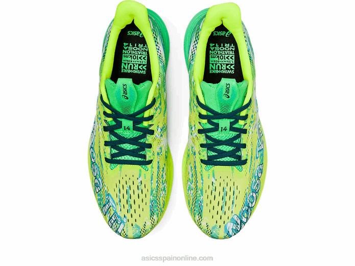 noosa tri 14 Asics 4L681154 seguridad amarillo/blanco