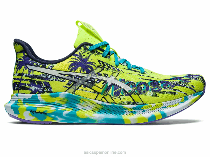 noosa tri 14 Asics 4L68346 ralladura de lima/cielo