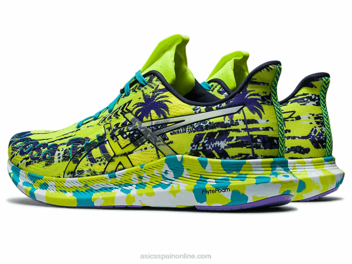 noosa tri 14 Asics 4L68346 ralladura de lima/cielo