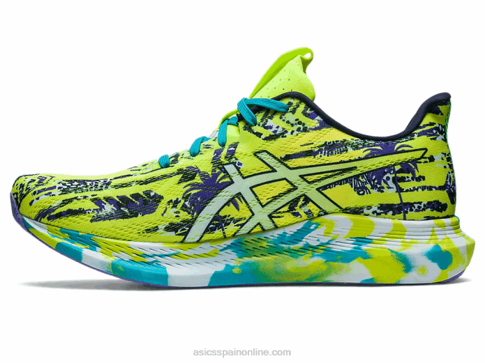 noosa tri 14 Asics 4L68346 ralladura de lima/cielo