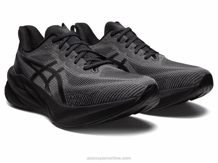 novablast 3 le Asics 4L68182 negro/gris grafito