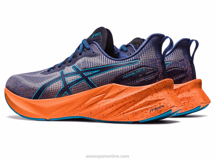 novablast 3 le Asics 4L68217 azul índigo/azul isla