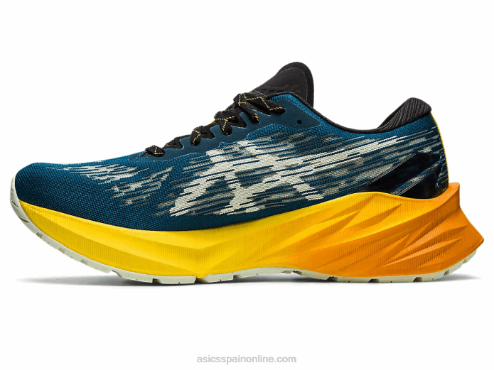 novablast 3tr Asics 4L68421 baño natural/amarillo dorado
