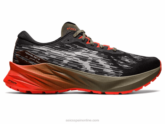 novablast 3tr Asics 4L68970 baño de naturaleza/olivo