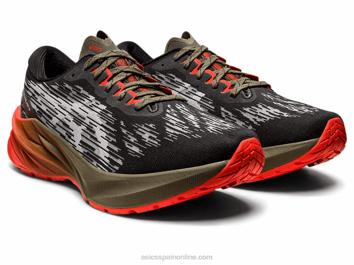 novablast 3tr Asics 4L68970 baño de naturaleza/olivo