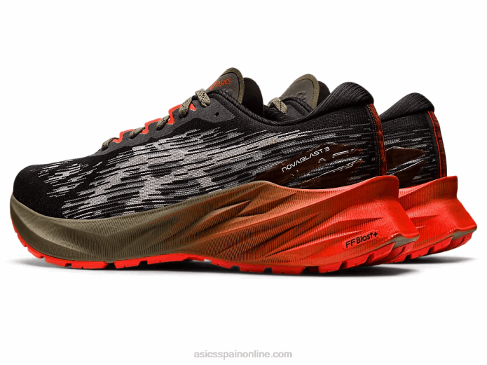 novablast 3tr Asics 4L68970 baño de naturaleza/olivo