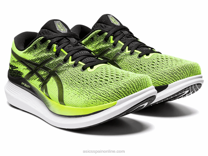 paseo en planeador 3 Asics 4L681137 peligro verde/negro